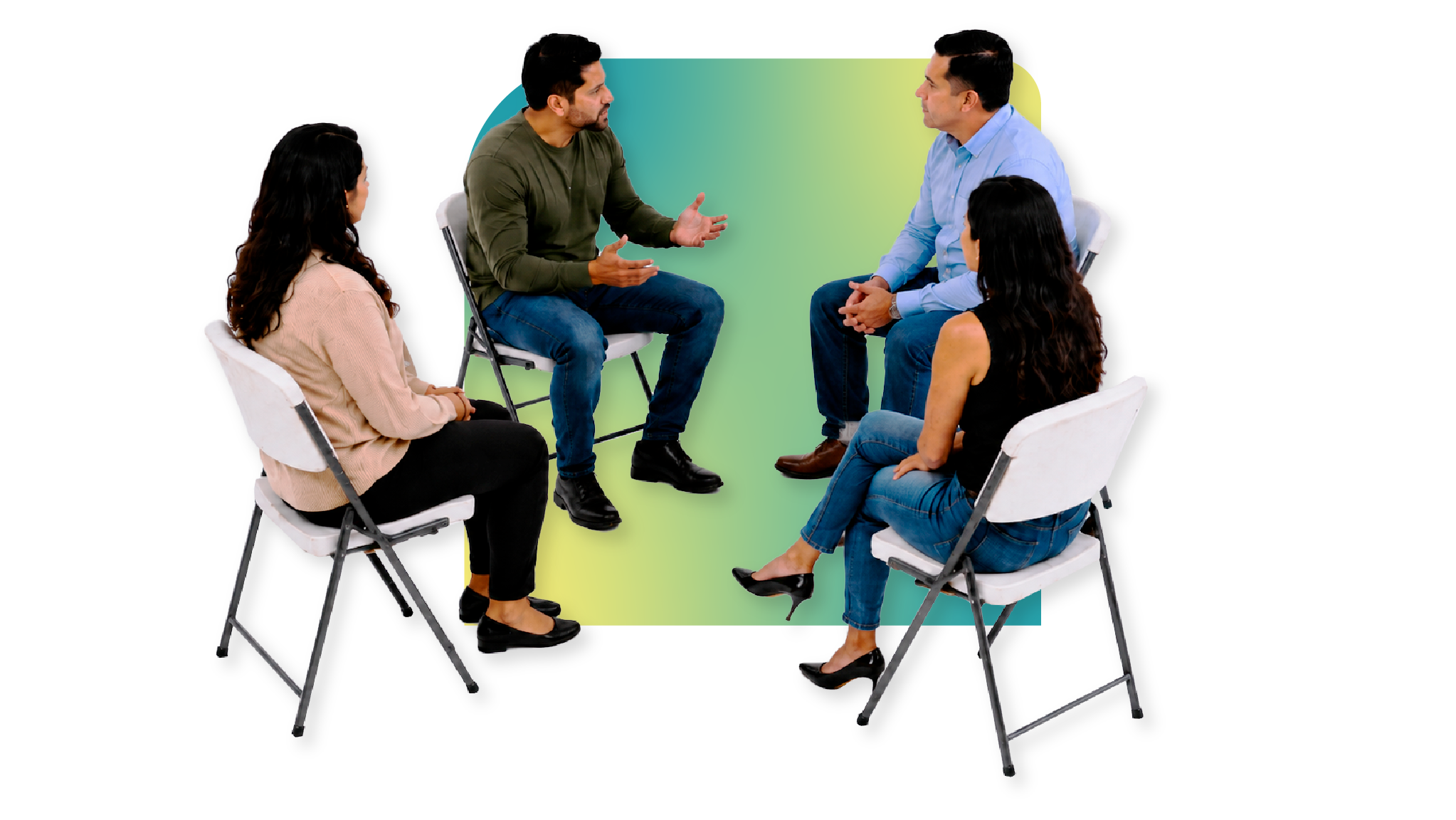 Equipo de CIDAP en una sesión de acompañamiento